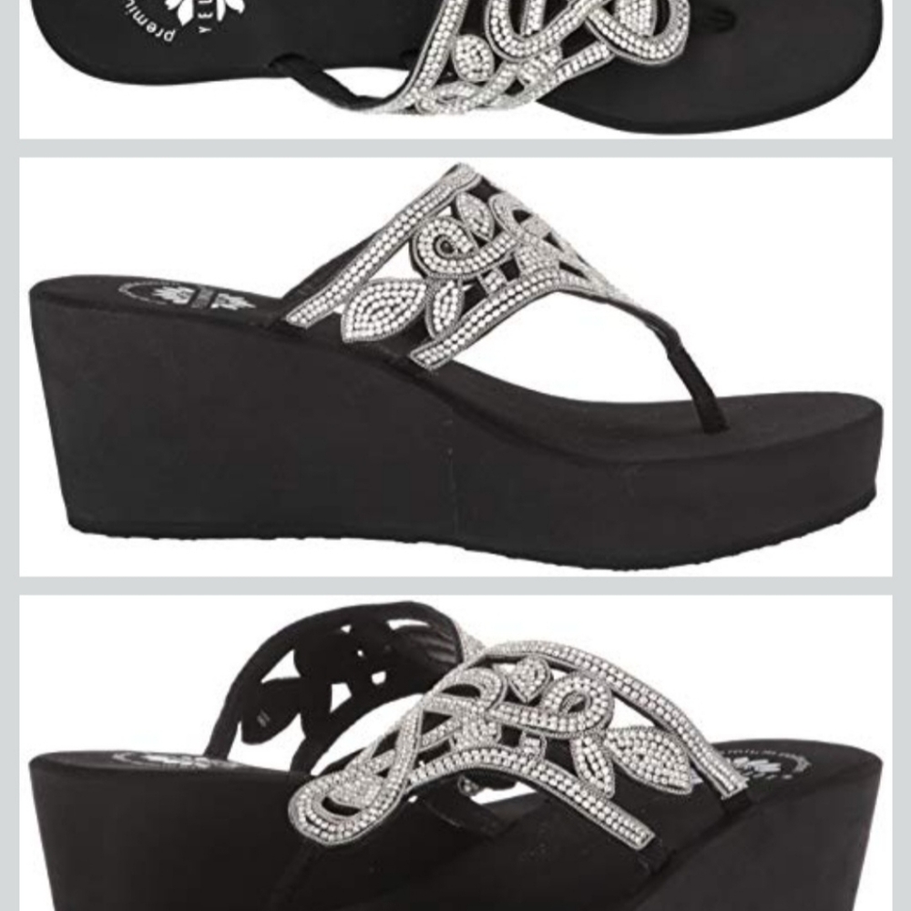 YellowBox Vanessa Clear Wedge - Picture 7 of 10